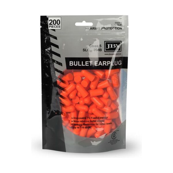 Bullet Shaped Earplug ( 200 Pieces ) Thumbnail
